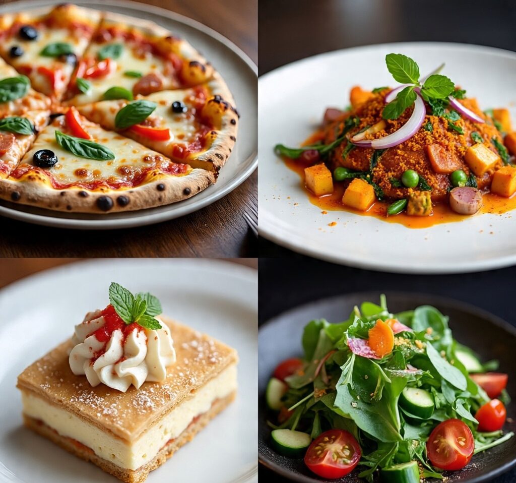 best 4 food corner in India 
